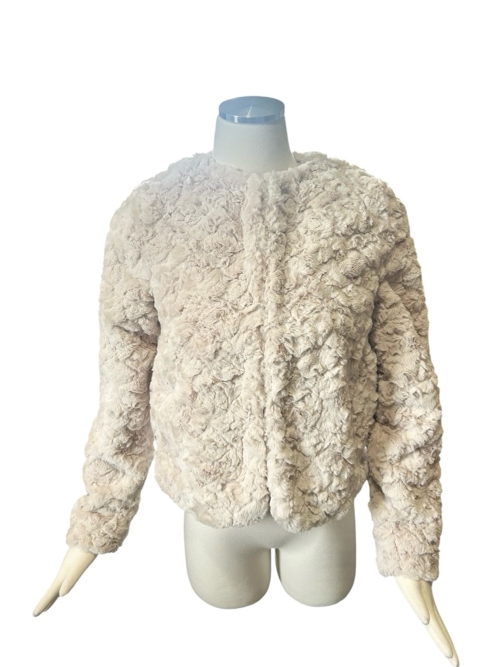 NWT Lauren Conrad brand faux fur jacket